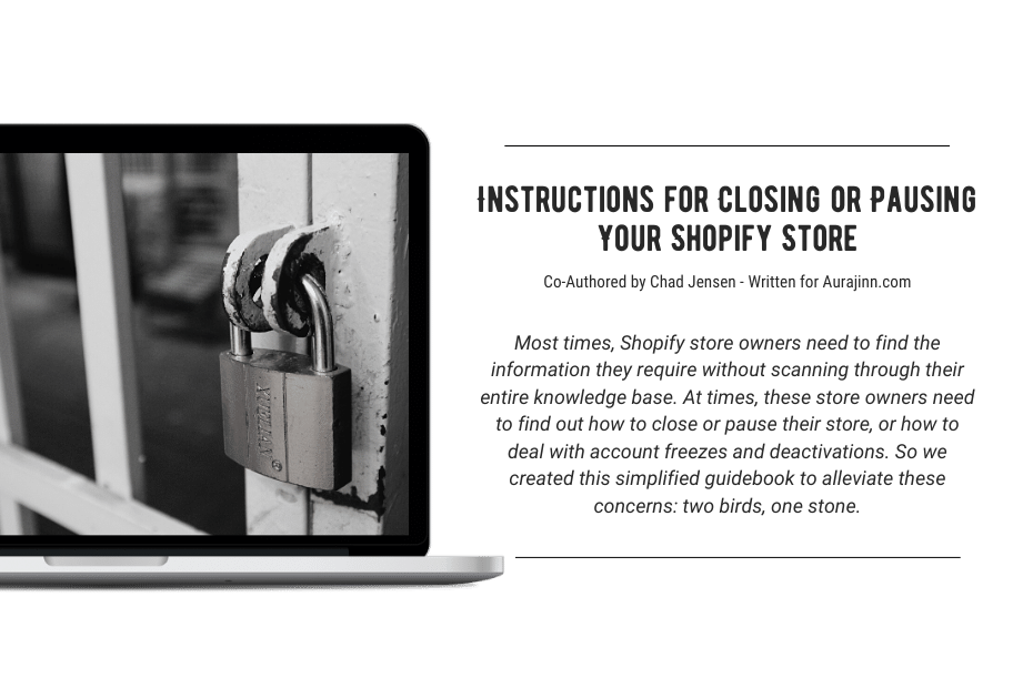 How to Close or Pause Your Shopify Store