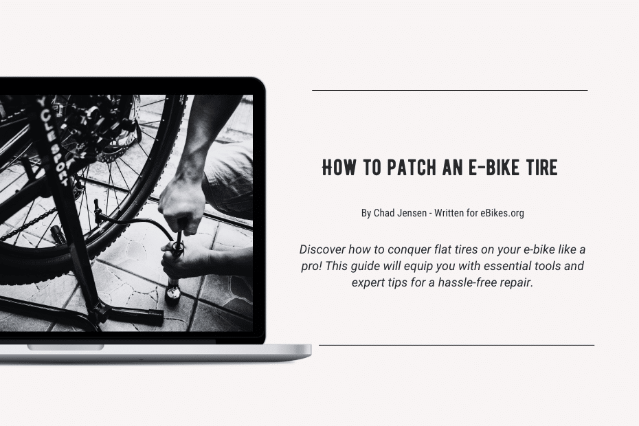 How to Patch an E-Bike Tire